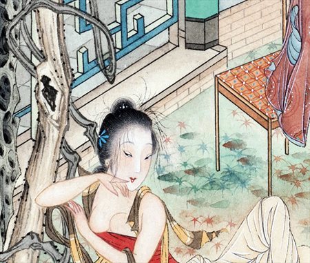翠云-古代最早的春宫图,名曰“春意儿”,画面上两个人都不得了春画全集秘戏图
